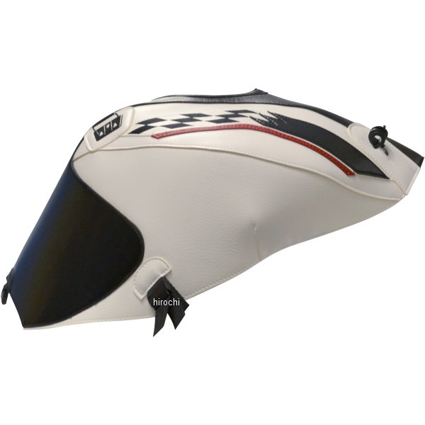 タンクカバー 09年-15年 グラディウス400/650 白デコ/黒