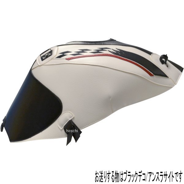 タンクカバー 09年-15年 グラディウス400/650 黒デコ/アンスラサイト