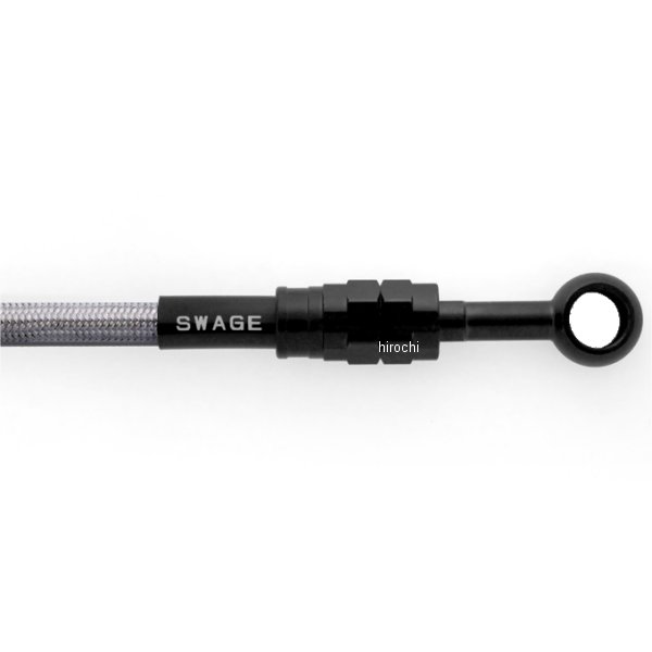 リアブレーキホース 21年 Ninja ZX-25R ステンレスブラック/クリア