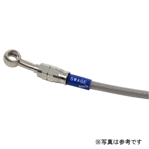 フロントブレーキホース 21年 Ninja ZX-25R ステン/クリア