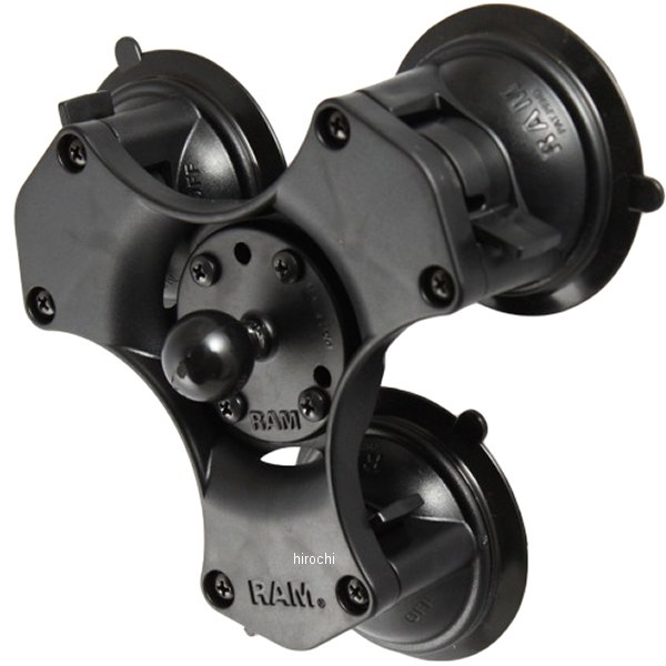 トリプルサクションベース 1インチボール 汎用