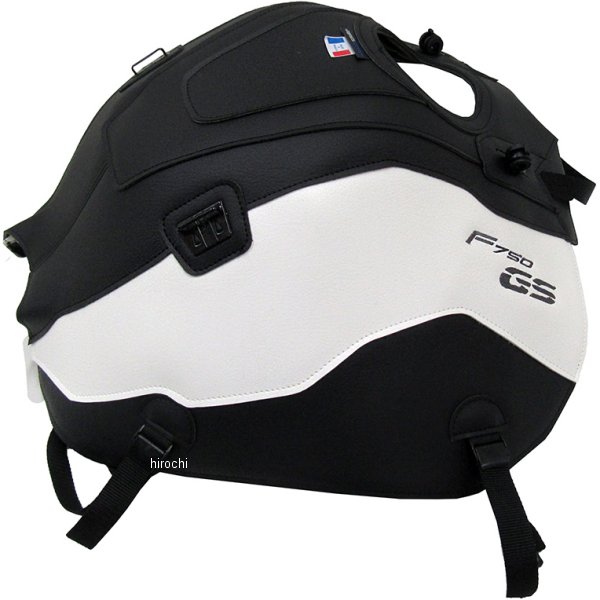 タンクカバー 18年-21年 BMW F750GS 黒/白