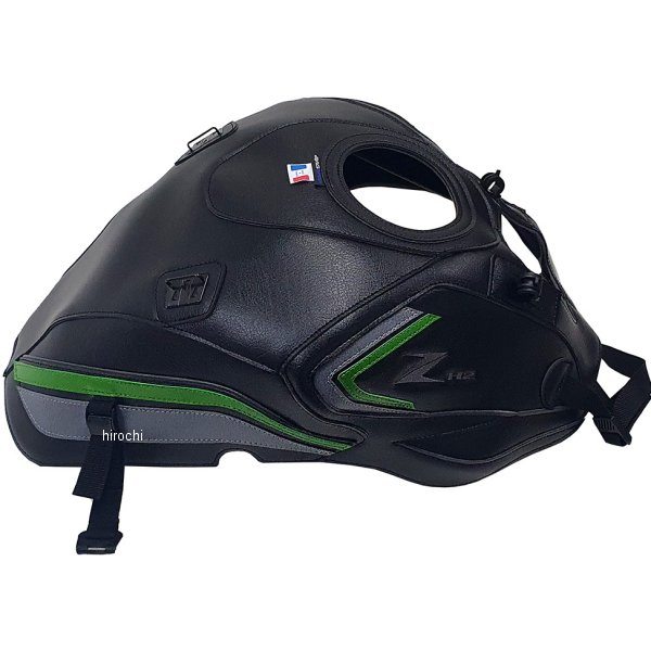 タンクカバー 20年-22年 Z H2 黒/緑