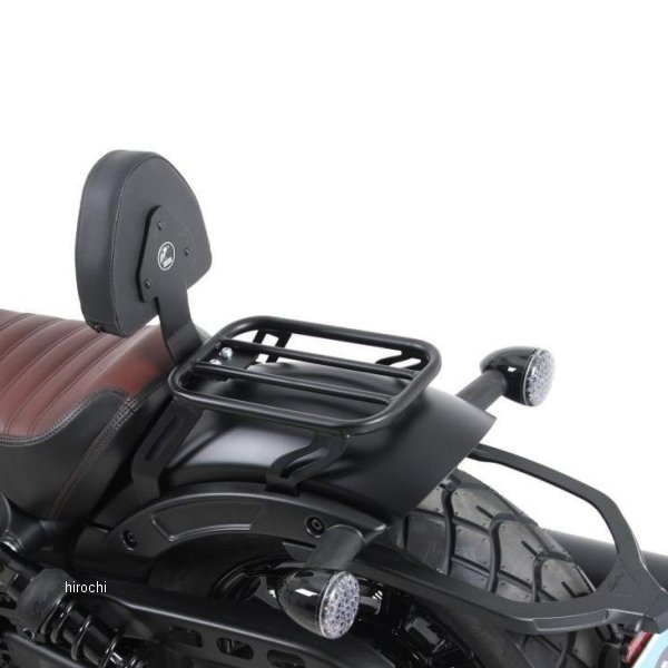 ソロラック バックレスト付 17年-21年 インディアン スカウト ボバー 黒