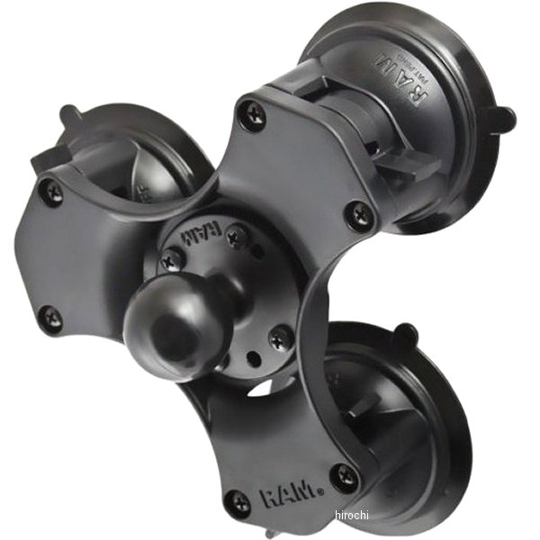 トリプルサクションカップベース 1.5インチボール