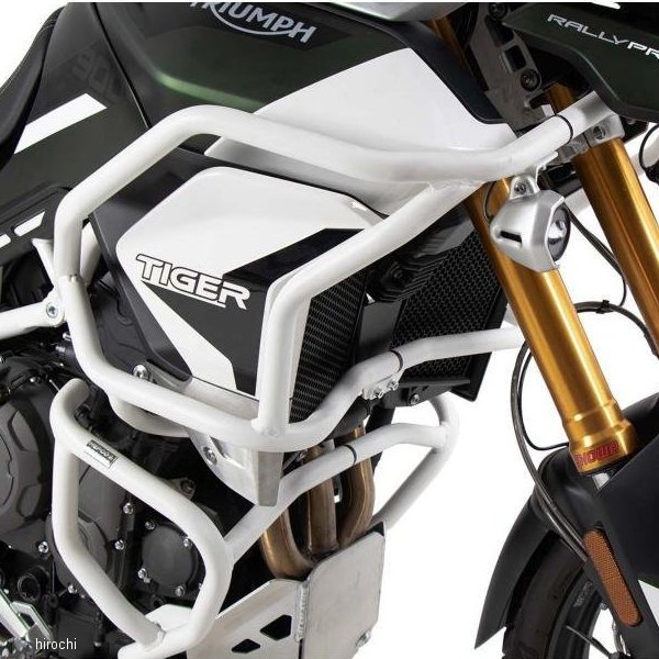 タンクガード 20年-21年 トライアンフ タイガー900 ソリッド ホワイト