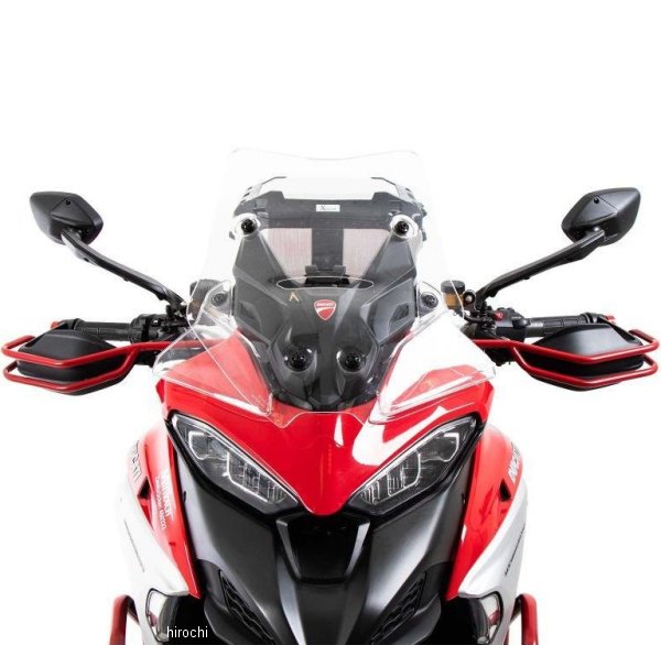 ハンドガード 21年 ドゥカティ Multistrada V4S 赤