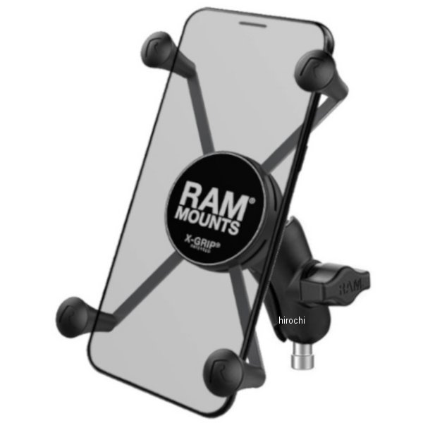 s XグリップM＆M8ボルトベースセット ショートアーム 1インチボール