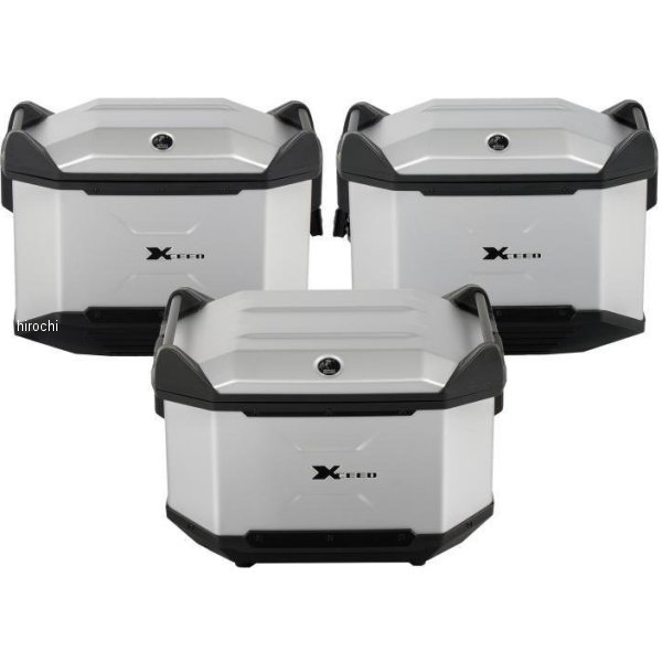 XCEED 3BOXセット 45L/38L シルバー