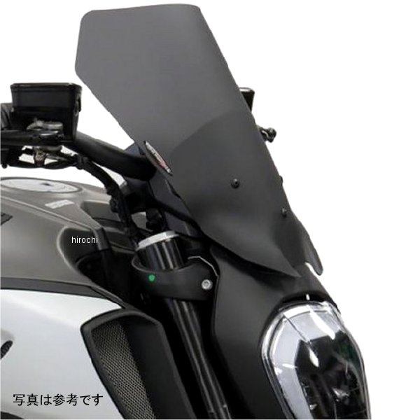 ネイキッドスクリーン ロング 19年以降 DIAVEL1260 ダークスモーク