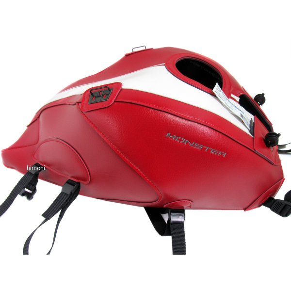 タンクカバー 14年-21年 ドゥカティ MONSTER 797 赤/白