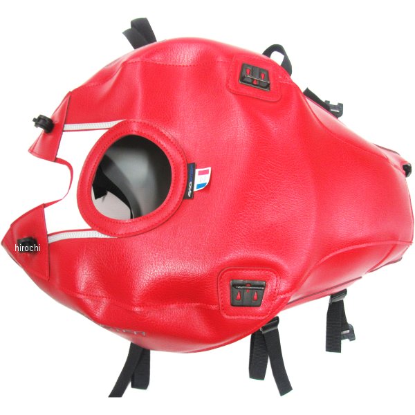 タンクカバー 14年-21年 ドゥカティ MONSTER 797 赤/白デコ