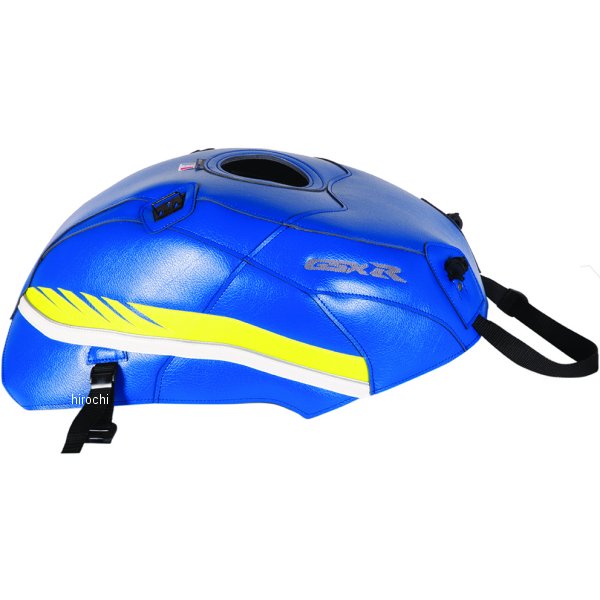 タンクカバー 17年-22年 GSX-R1000 青/イエローデコ
