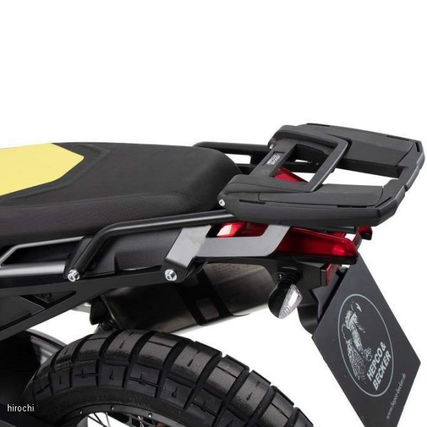 トップケースキャリア EASYラック 22年 アプリリア トゥアレグ660 黒