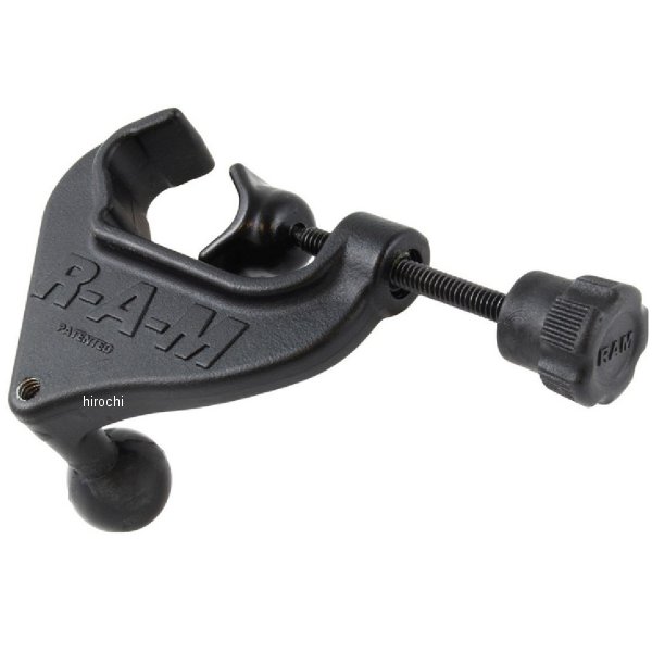 ラムマウント ヨーククランプベース φ15.9-31.75mm対応 1/4inch-20ネジ穴付き 1インチボール