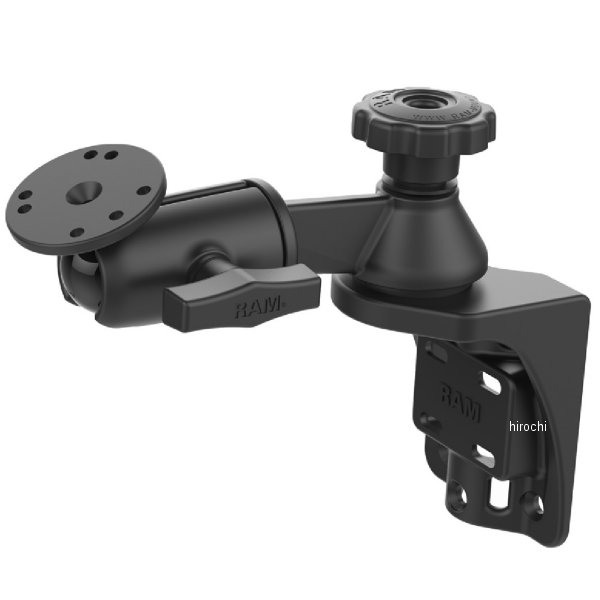 ラムマウント AMPSラウンドベース＆スイングアームセット 152mm長 シングルピボット バーティカルベース 1.5インチボール
