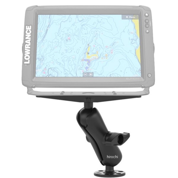 ラムマウント 魚探マウントL＆ラウンドベースセット 標準アーム プレートサイズ279.4ｘ76.2mm 2.25インチボール