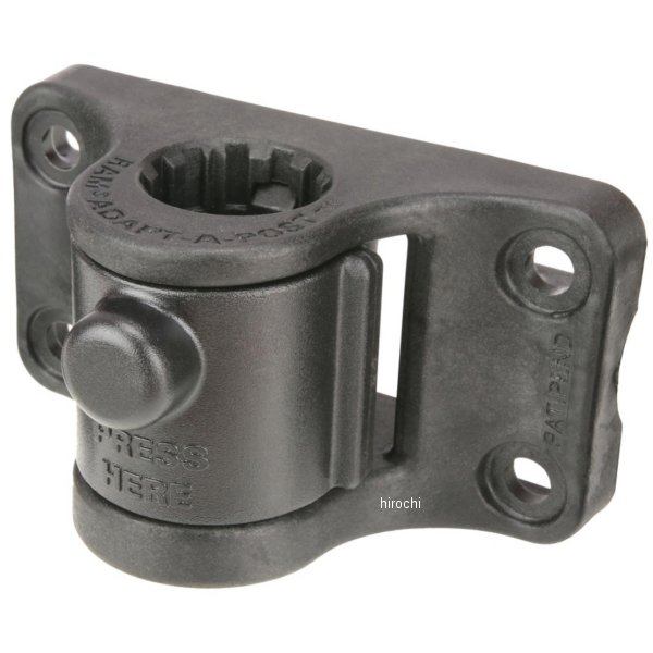 s スプラインポスト 壁面用 リリースボタン付き 4穴P1.3ｘ3.19インチ