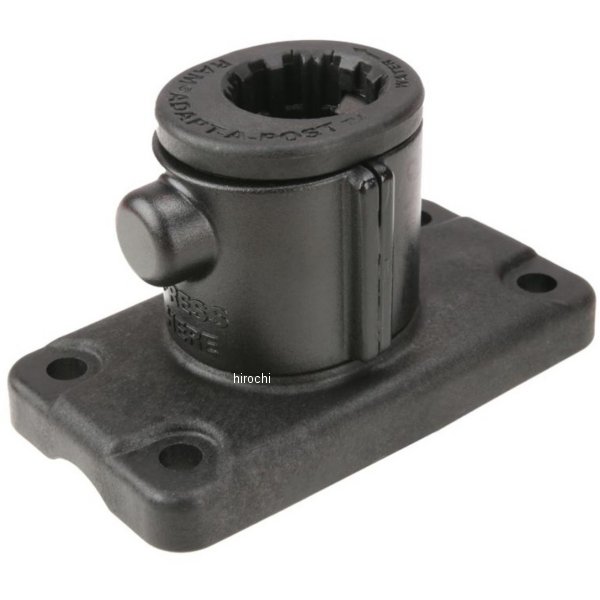 s スプラインポスト 平面用 リリースボタン付き 4穴P1.3ｘ3.19インチ