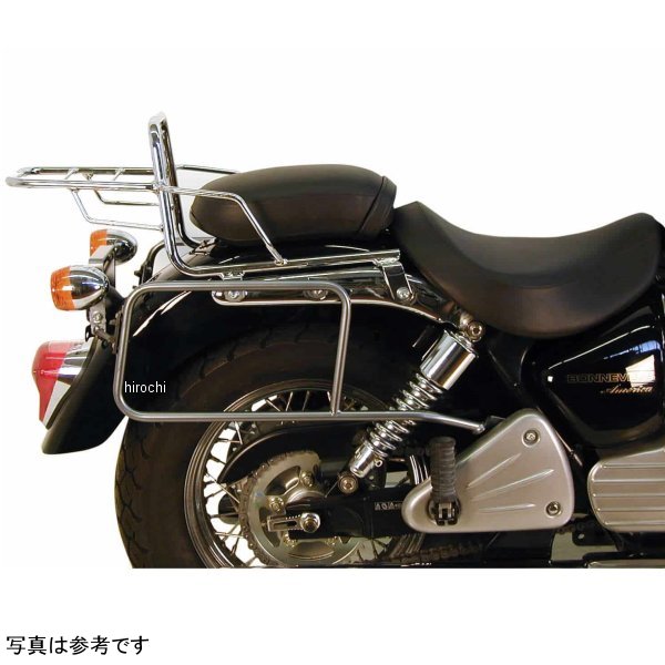 ヘプコアンドベッカー サイドキャリア 05年-10年 トライアンフ Bonneville Amerika クローム