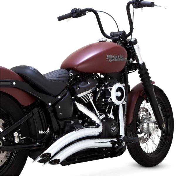 フルエキゾースト ビッグラディウス 2-2 18年-22年 ソフテイル クローム