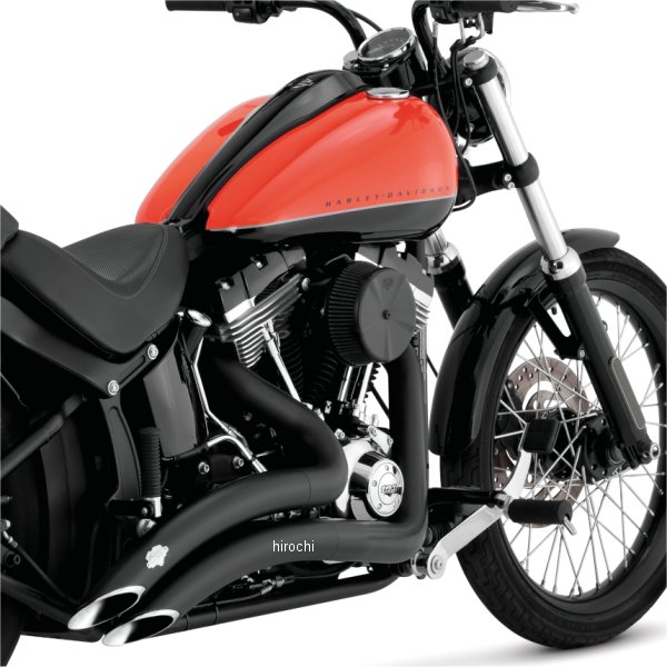 フルエキゾースト ビッグラディウス 2-2 86年-17年 ソフテイル 黒