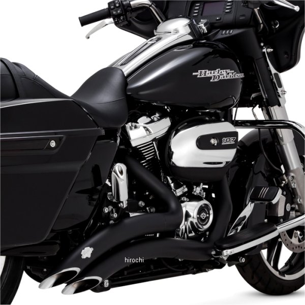 フルエキゾースト ビッグラディウス 2-2 17年-22年 ツーリング 黒