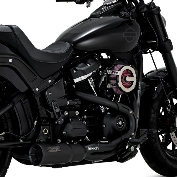 フルエキゾースト ハイアウトプット 2-1 18年-22年 ソフテイル ステンレスブラック