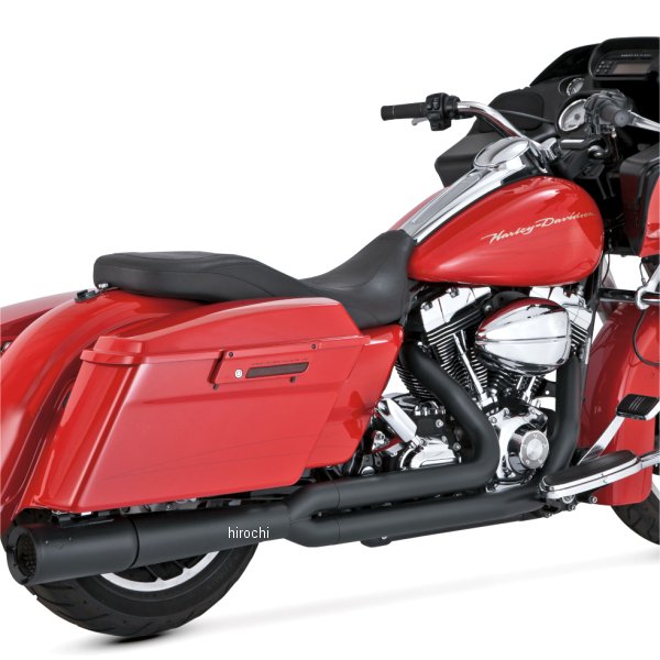 フルエキゾースト プロパイプ 2-1 10年-16年 ツーリング 黒