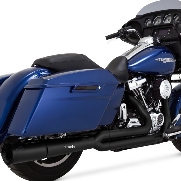 フルエキゾースト プロパイプ 2-1 17年-22年 ツーリング 黒