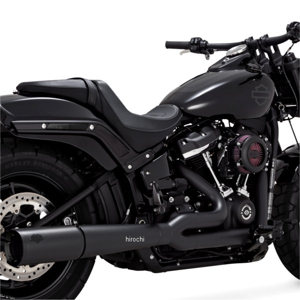 フルエキゾースト プロパイプ 2-1 18年-22年 ソフテイル 黒