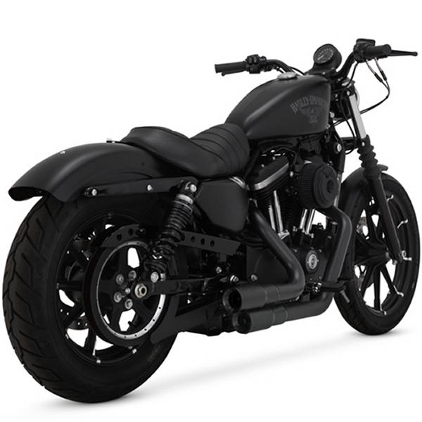 46374 フルエキゾースト ミニグレネード 2-2 PCX 14年-22年 スポーツスター 黒