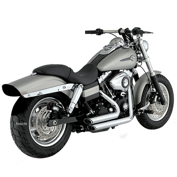 VANCE&HINES PCX ショートショットスタッガードマフラー 06年-11年 ダイナ クローム