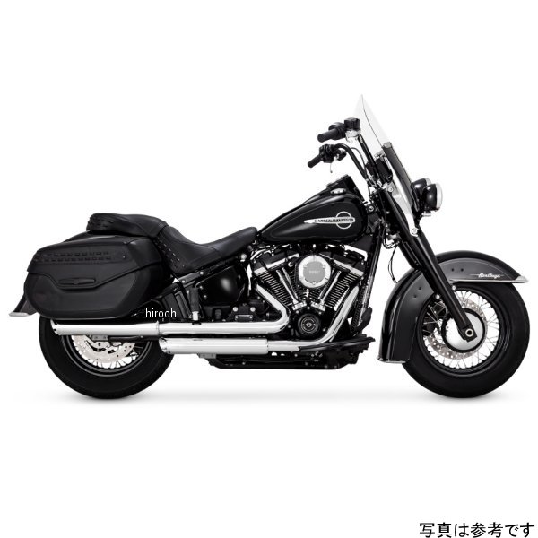 スリップオンマフラー ツインスラッシュ 3インチ PCX 18年-22年 ソフテイル クローム