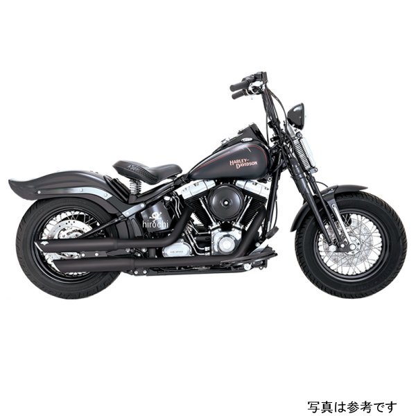 スリップオンマフラー ツインスラッシュ 3インチ PCX 07年-17年 ソフテイル 黒