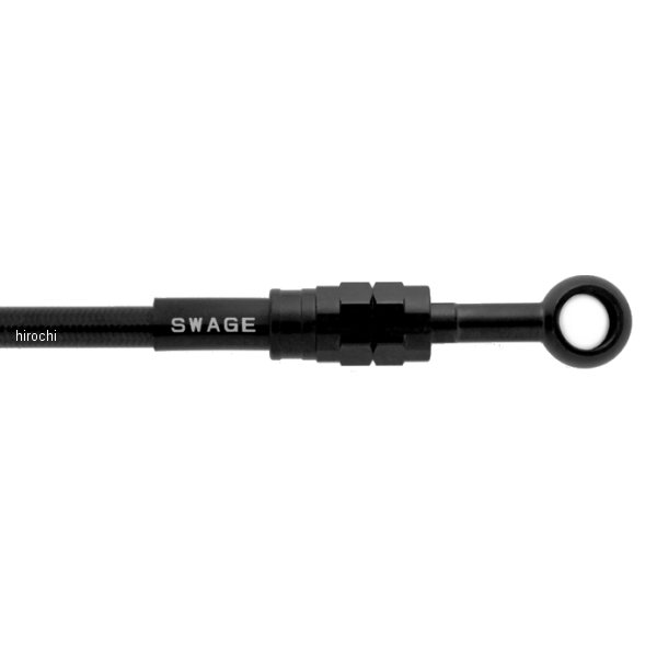 フロントホースキット バイピース 22年 XSR700 ステンレスブラック ブラックホース