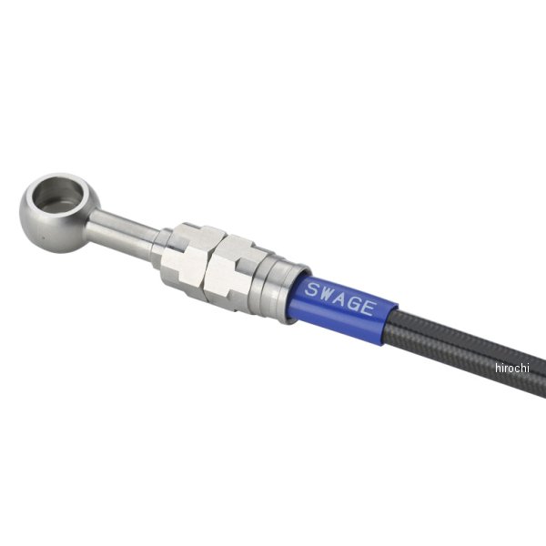 リアホースキット 22年 XSR700 ステンレス ブラックホース