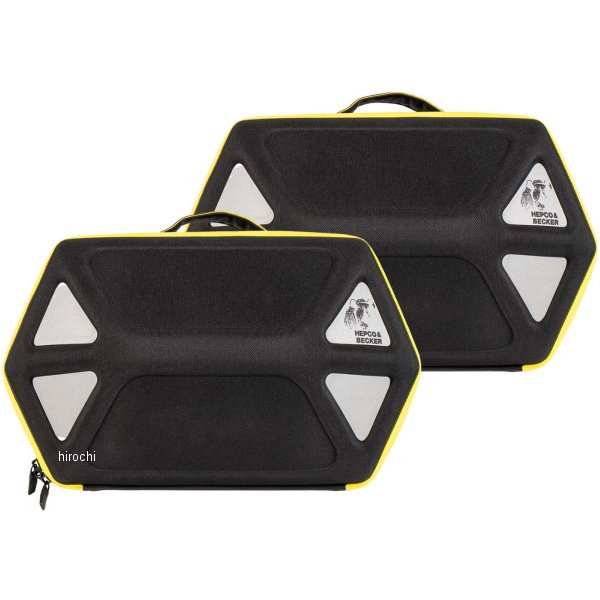ヘプコアンドベッカー サイドバッグ ロイスタースピード C-Bowサイドキャリア用 左右セット イエロージップ
