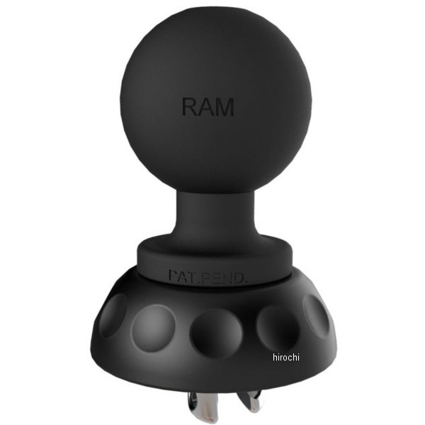 s リーシュプラグボールベース 1.5インチボール