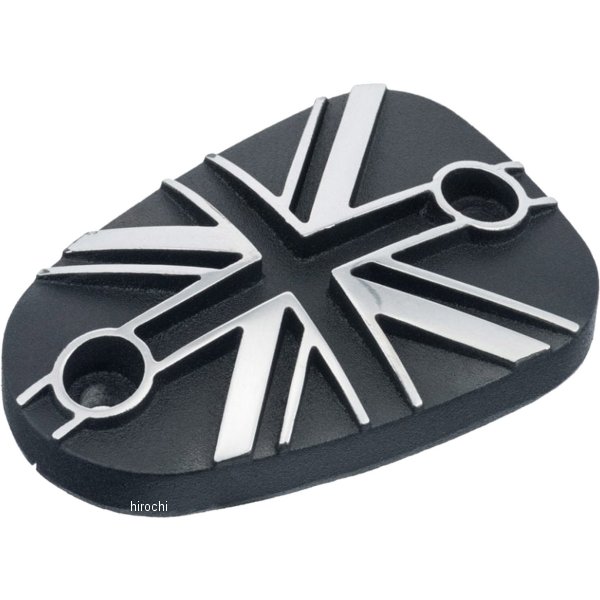 マスターシリンダーキャップ ユニオンジャック 02年-25年 Bonneville T100 黒/ポリッシュ