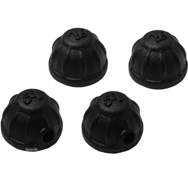 エンジンボルトキャップ 16年-25年 トライアンフ StreetTwin 黒 4個入り