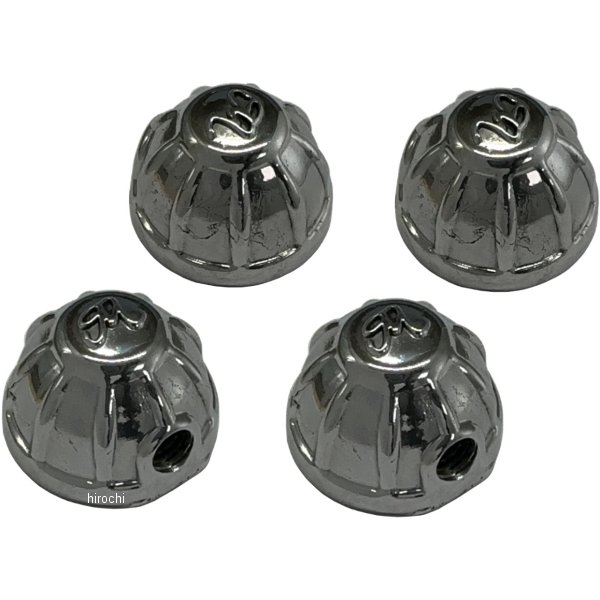 エンジンボルトキャップ 16年-25年 トライアンフ StreetTwin ポリッシュ 4個入り