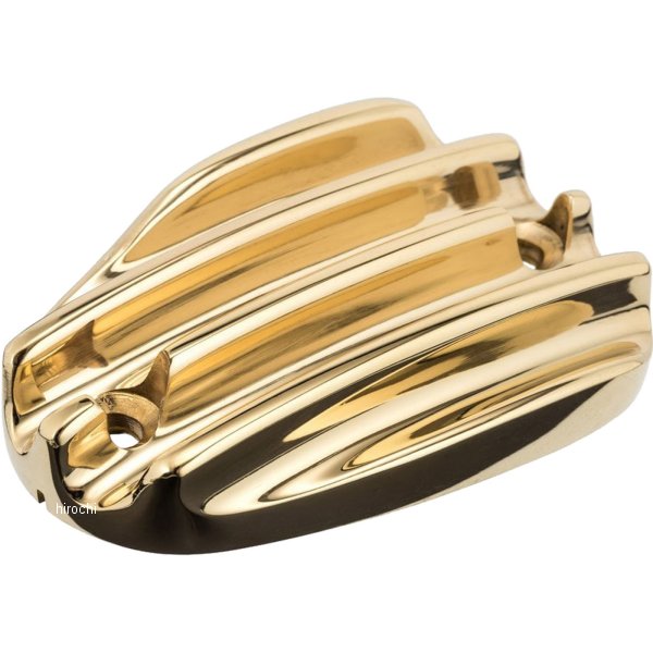 マスターシリンダーキャップ リブ 02年-25年 トライアンフ Bonneville T100 ブラス