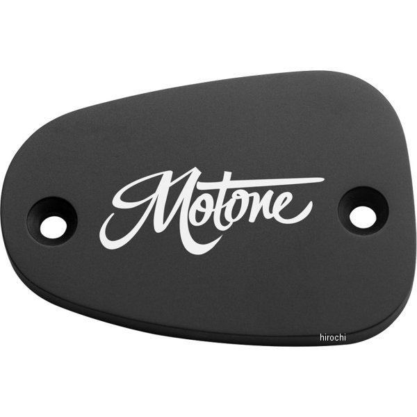 マスターシリンダーキャップ Motoneロゴ 02年-25年 トライアンフ Bonneville T100 黒