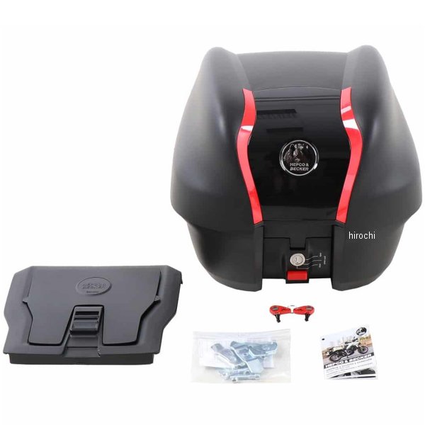 ヘプコアンドベッカー リアキャリアセット トップケース ジャーニー 汎用タイプ 30 21年-23年 CRF300L 黒