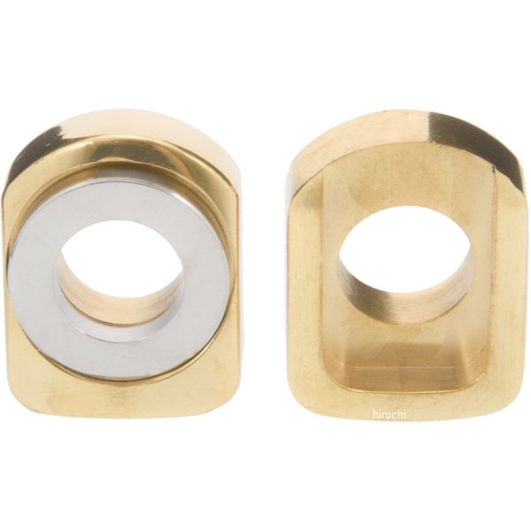 チェーンアジャスターブロック 16年-25年 トライアンフ StreetTwin ブラス