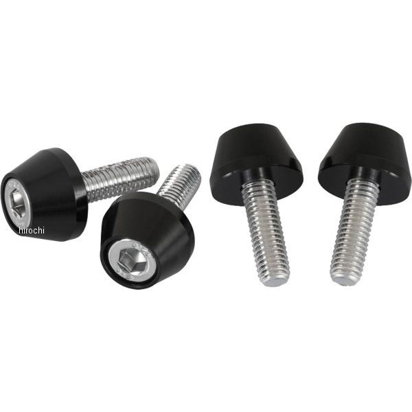 リアショック ドレスアップボルト 16年-25年 トライアンフ StreetTwin 黒 4個入り