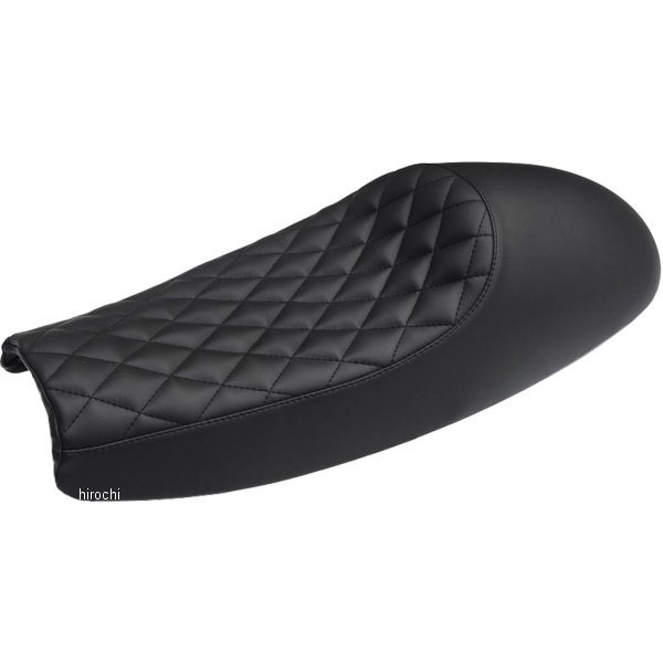 シート カフェスタイル フルダイヤモンドステッチ 02年-15年 トライアンフ Bonneville T100 空冷 黒