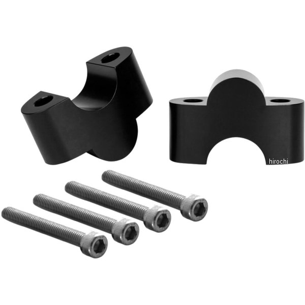 ハンドルライザー 1インチアップ 02年-15年 トライアンフ Bonneville T100 空冷 黒