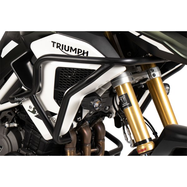 ヘプコアンドベッカー タンクガード 22年-23年 トライアンフ Tiger1200 GT 黒